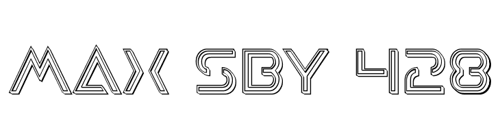 Earth Orbiter Engraved  Free Fonts Download