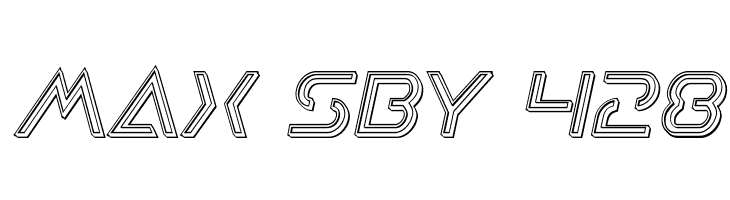 Earth Orbiter Engraved Italic  Free Fonts Download