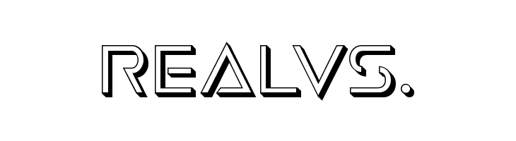 Earth Orbiter Deep 3D  Free Fonts Download