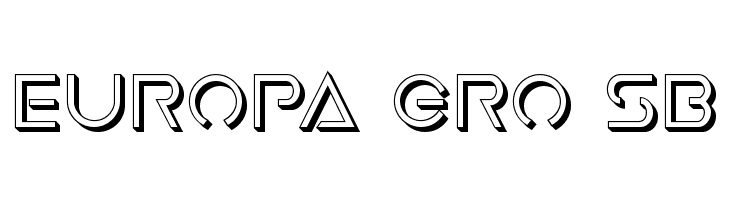 Earth Orbiter Deep 3D  Free Fonts Download