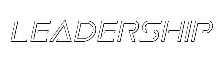 Earth Orbiter Outline Italic  Free Fonts Download