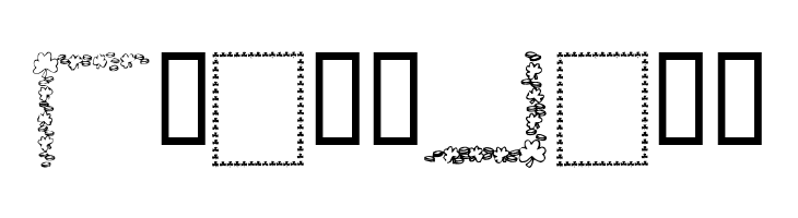 KR St Patricks Frames  Free Fonts Download