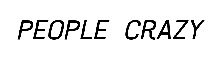 Hurufo & Numero Italic Italic  Free Fonts Download