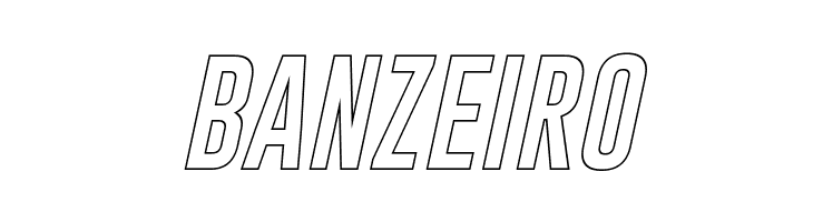 Gobold Hollow Italic  Free Fonts Download