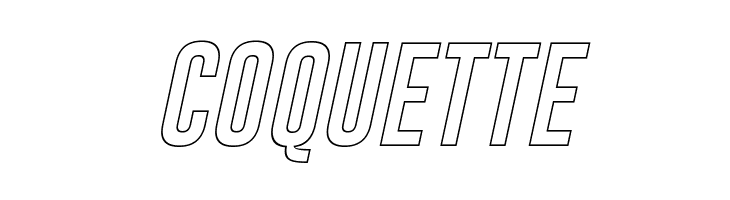 Gobold Hollow Italic  Free Fonts Download