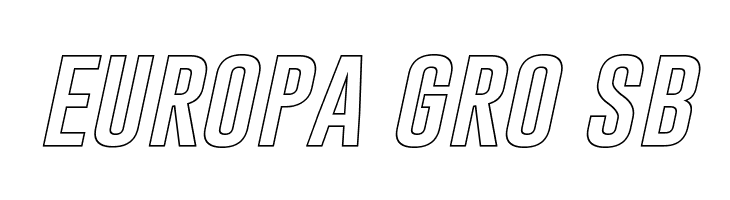Gobold Hollow Italic  Free Fonts Download