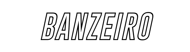 Gobold Hollow Bold Italic  Free Fonts Download