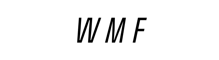 Chosence Light Italic  Free Fonts Download