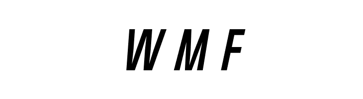 Chosence Bold Italic  Free Fonts Download