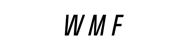 Chosence Italic  Free Fonts Download