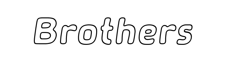 SHA Outline Italic  Free Fonts Download