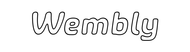 SHA Outline Italic  Free Fonts Download