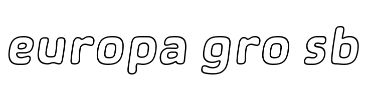 SHA Outline Italic  Free Fonts Download