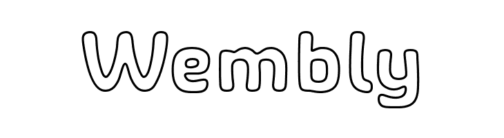 SHA Outline  Free Fonts Download