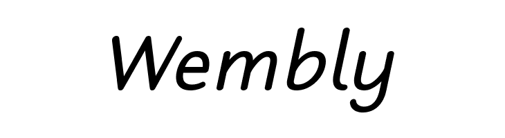 Robaga Rounded Italic  Free Fonts Download