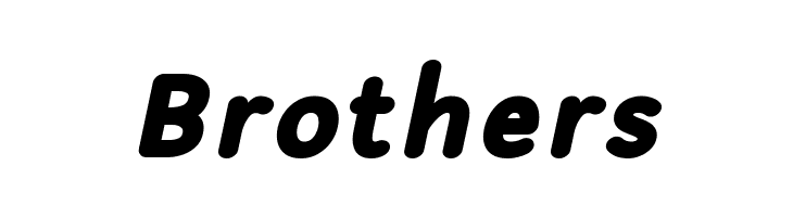 Robaga Rounded Black Italic  Free Fonts Download