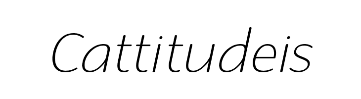 Robaga Rounded Thin Italic  Free Fonts Download