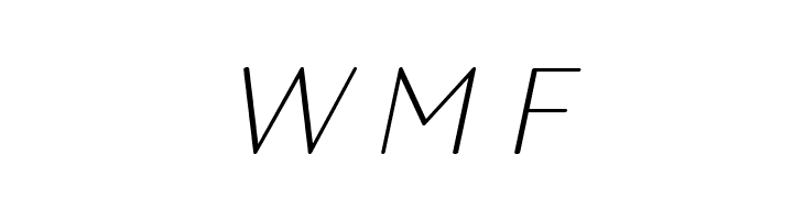 Robaga Rounded Thin Italic  Free Fonts Download