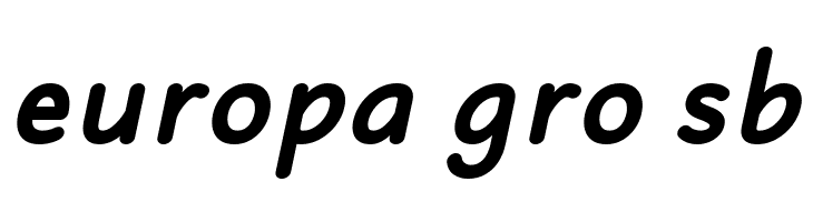 Robaga Rounded Bold Italic  Free Fonts Download