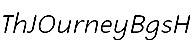 Robaga Rounded Light Italic  Free Fonts Download