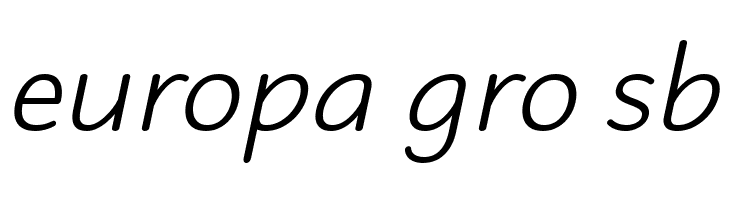 Robaga Rounded Light Italic  Free Fonts Download