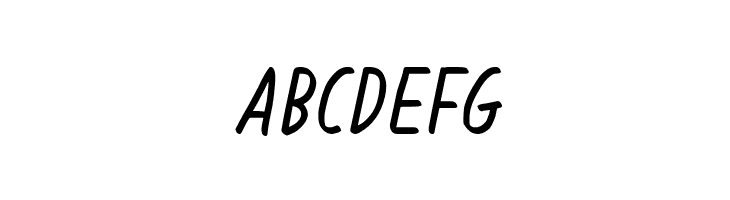 Blessing in Disguise Italic  Free Fonts Download