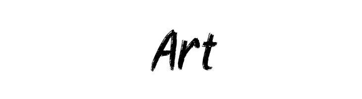 Art Etchas Italic Font