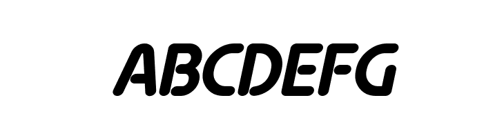 Quesat Black Italic Demo  Free Fonts Download