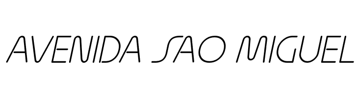 Quesat Light Demo Italic  Free Fonts Download