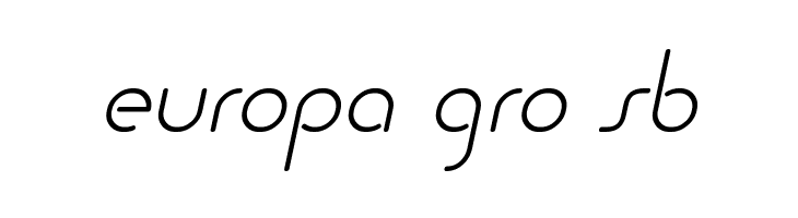 Quesat Light Demo Italic  Free Fonts Download