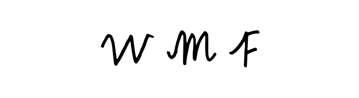 A Cursive Regular  Free Fonts Download