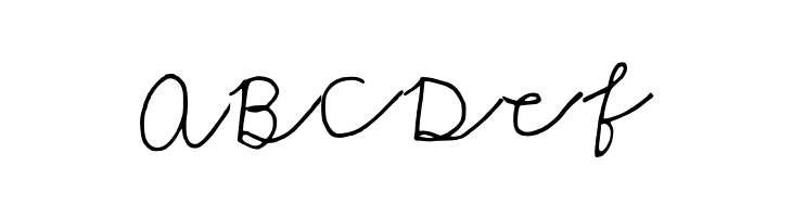 A Nice Regular  Free Fonts Download