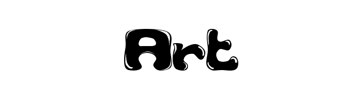 GFS-Custom Bubble 1  Free Fonts Download