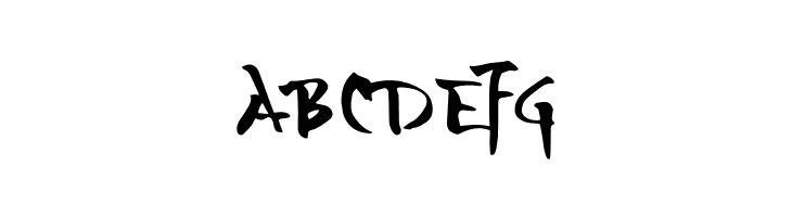 YOZAKURA-Regular  Free Fonts Download