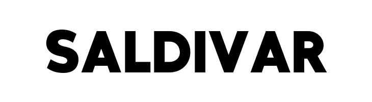 SALDIVAR CheGuevara ONKA Regular Font