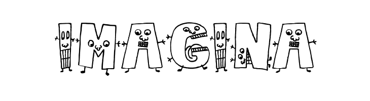 JMHMarianaBlanca-Regular  Free Fonts Download