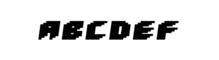 Loud noise Black Skew  Free Fonts Download