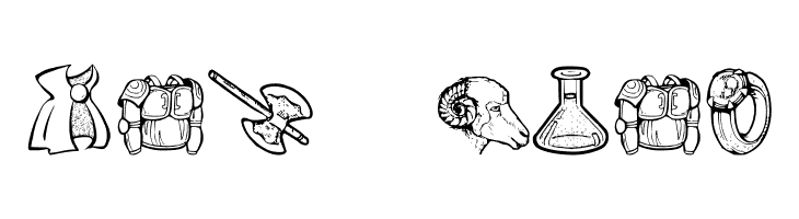 JMHRastanDingbats-Regular  Free Fonts Download