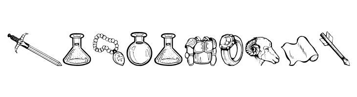 JMHRastanDingbats-Regular  Free Fonts Download