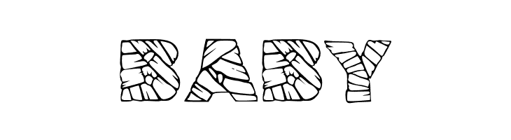 JMHMummy-Regular  Free Fonts Download