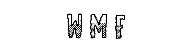 JMHEscamasWhiteDown-Regular  Free Fonts Download