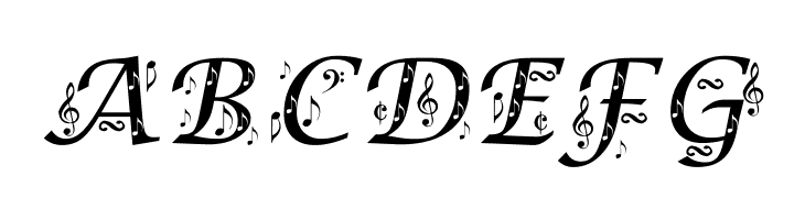 Symphony in ABC  Free Fonts Download