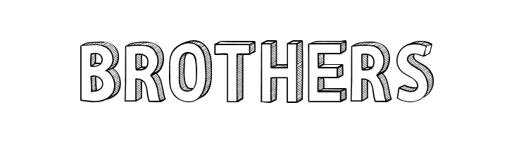 CF Three Dimensions Personal Regular  Free Fonts Download