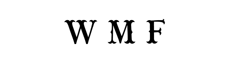 CF Wild West PERSONAL Regular  Free Fonts Download