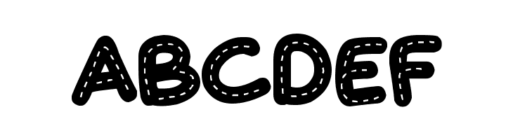 Cute Stitch  Free Fonts Download