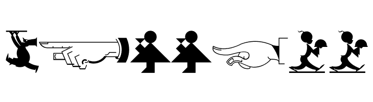 DecoDingbats1  Free Fonts Download