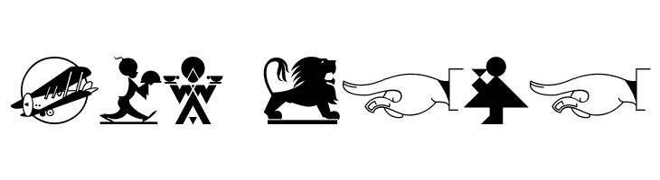 DecoDingbats1  Free Fonts Download