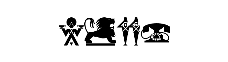 DecoDingbats1  Free Fonts Download