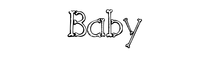 SketchBones  Free Fonts Download