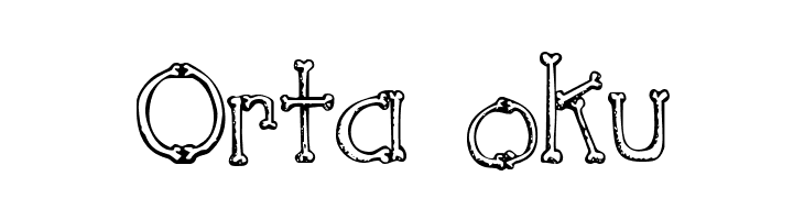 SketchBones  Free Fonts Download